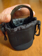 Lens Pouch for underwater macro lens